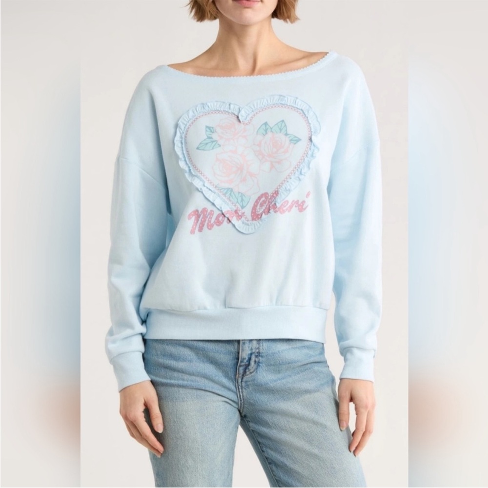 Vinyl Icons Mon Cheri graphic sweatshirt